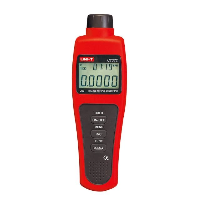 Máy đo tốc độ vòng quay UNI-T UT372 (10–99.999 RPM, kết nối USB)